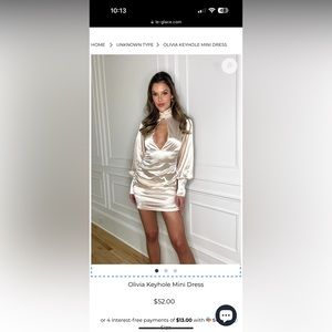 Le Glacé Olivia Keyhole Mini